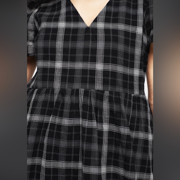 NWT Disturbia Dilemma Check Mini Smock Dress US 2 / UK 6 - Picture 4 of 8